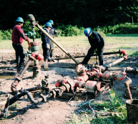 oil gas drilling rig