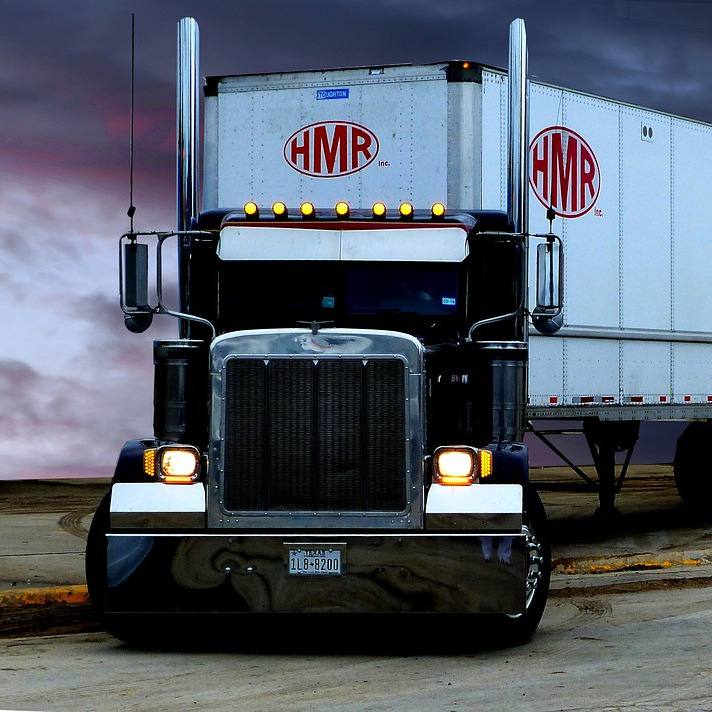 local and nationwide delivery and logistics trucks